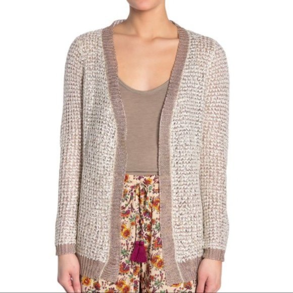 NWT RAGA | Veda Open Front Cardigan Sweater - Picture 3 of 4